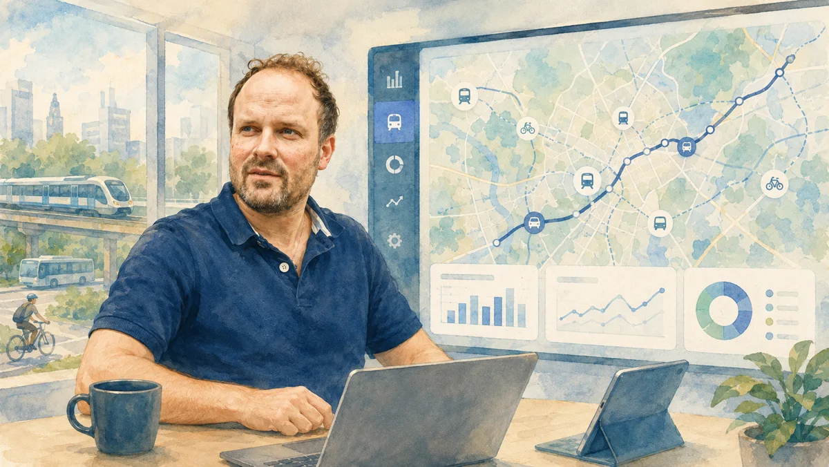 Mobilität als Datenthema: Fahrzeuge, Routen und Auswertung