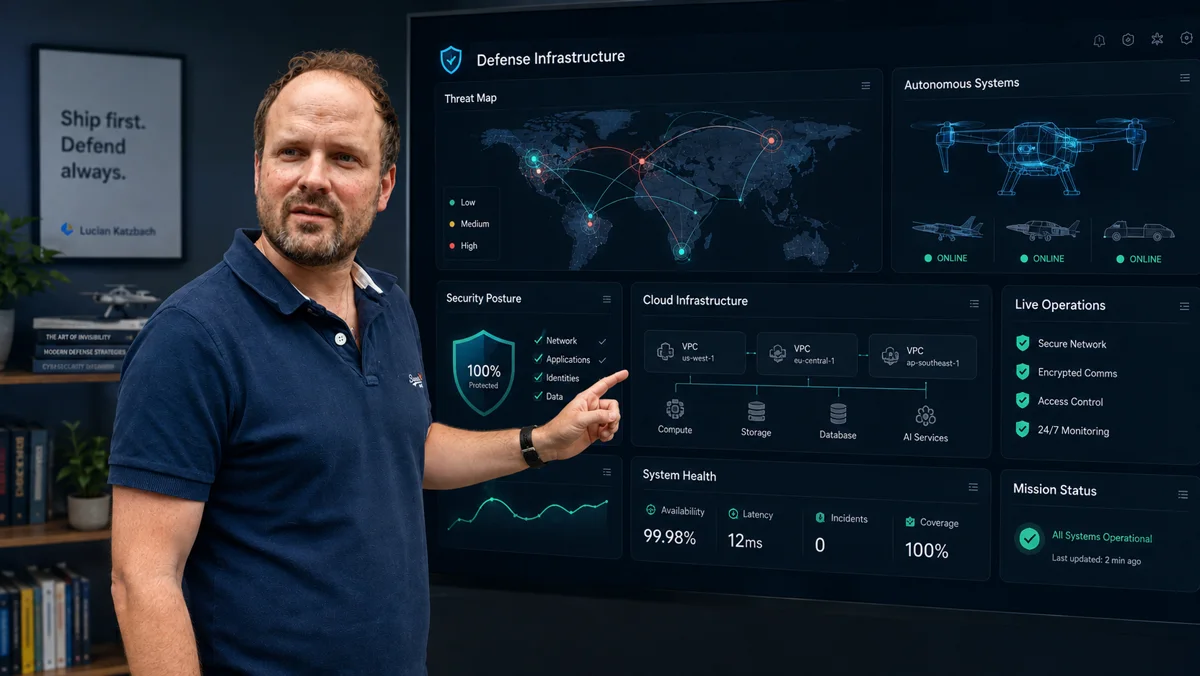 Sicherheits- und Deep-Tech-Umfeld: autonome Systeme, Sensorik und Überwachung von Infrastruktur